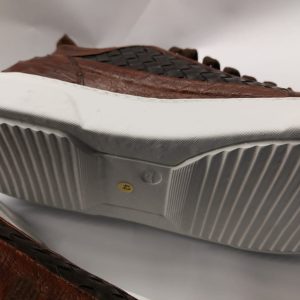 Chaussure homme Sneaker en cuir d’autruche