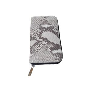 Pochette en peau de serpent