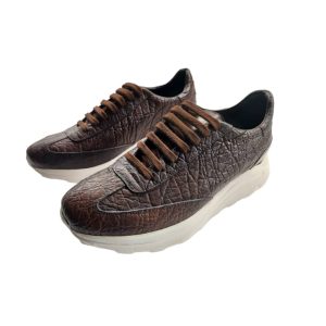 Chaussure homme Sneaker en peau d’éléphant