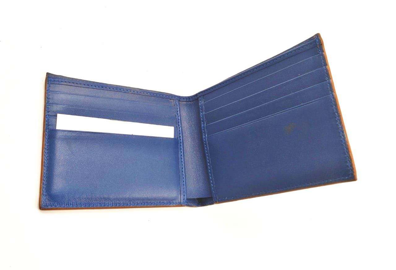 Portefeuille en cuir de crocodile – Image 2