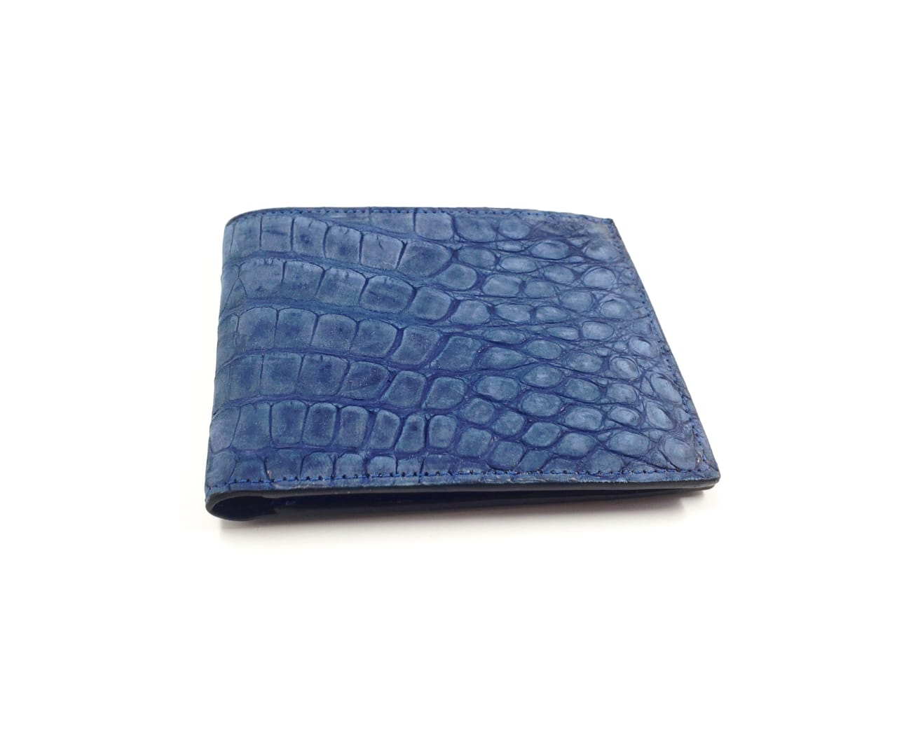 Portefeuille en cuir de crocodile