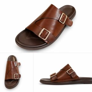 Sandal orthopédique Premium marron