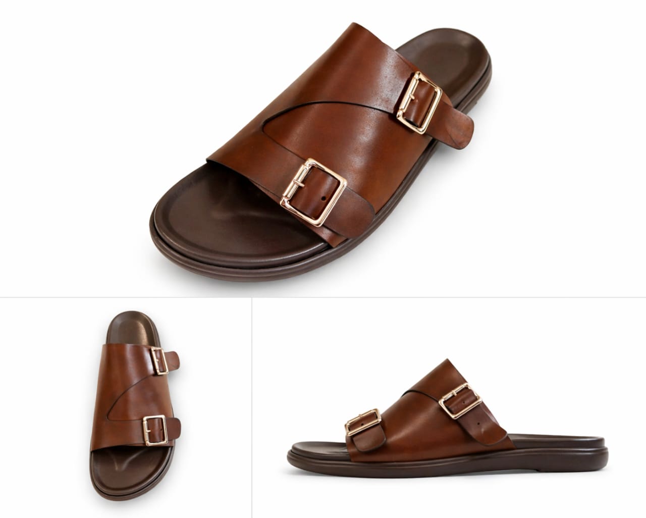 Sandal homme orthoépique.